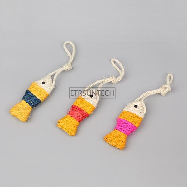 cat toys 100pcs pet sisal fish shape interactive toy scratching post board scratcher
cat toys 100pcs pet sisal fish shape interactive toy scratching post board scratcher