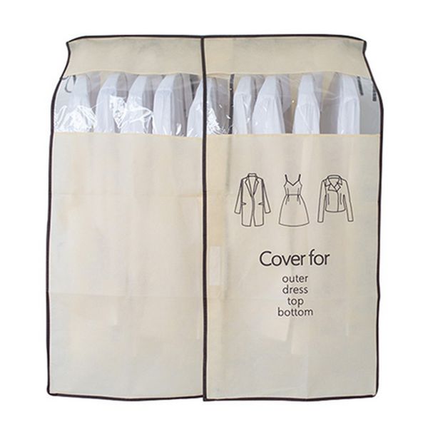 clothes hanging dust cover dustproof garment rack non-woven clothing hanging garment bag
clothes hanging dust cover dustproof garment rack non-woven clothing hanging garment bag