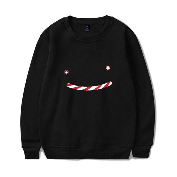 men's hoodies & sweatshirts 2021 dreamtaken 2d dream christmas print harajuku women/men candy cane smile sweatshirt, Black 
men's hoodies & sweatshirts 2021 dreamtaken 2d dream christmas print harajuku women/men candy cane smile sweatshirt, Black