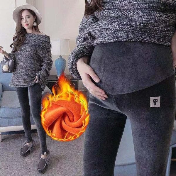 maternity bottoms pregnant women winter leggings double sided velvet keep warm legging trousers thick fleece belly pants, White
maternity bottoms pregnant women winter leggings double sided velvet keep warm legging trousers thick fleece belly pants, White