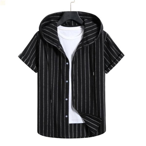 men's t shirts simplicity vintage clothes collared cardigan luxurys button up short sleeve men clothing fashion crop 2021 tshirt homme, White;black
men's t shirts simplicity vintage clothes collared cardigan luxurys button up short sleeve men clothing fashion crop 2021 tshirt homme, White;black