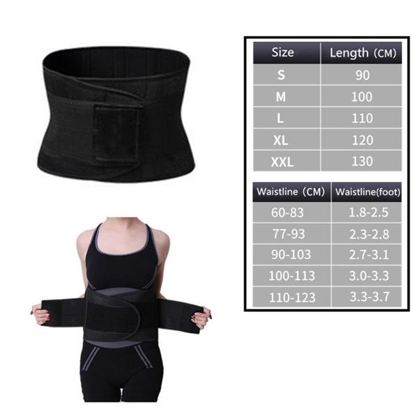 slimming body shaper sport girdle belt sweat waist abdominal trainer trimmer fitness equipment sports support, Black;gray
slimming body shaper sport girdle belt sweat waist abdominal trainer trimmer fitness equipment sports support, Black;gray