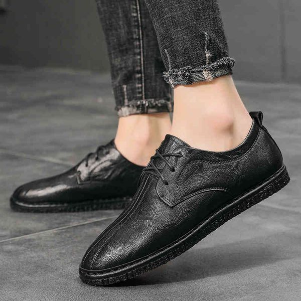 dress shoes 2021classic officer men genuine leather luxury business oxford casual fashion 's comfortable lace up 3c22, Black
dress shoes 2021classic officer men genuine leather luxury business oxford casual fashion 's comfortable lace up 3c22, Black