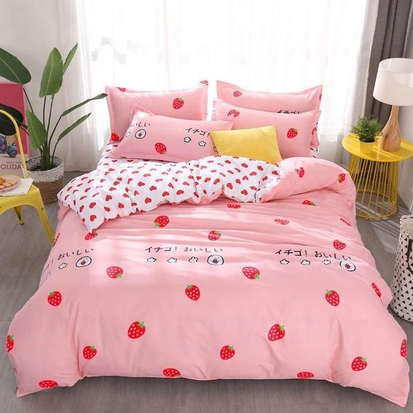 bedding sets 3/4pcs set pink strawberry fashion bed sheets size luxury sheet duvet cover king
bedding sets 3/4pcs set pink strawberry fashion bed sheets size luxury sheet duvet cover king
