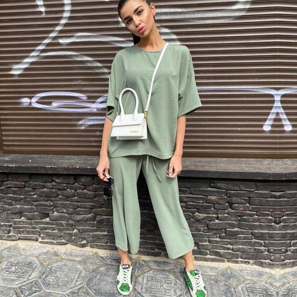 summer set loose shirt womens pants and long bottom two piece beach home casual tracksuit outfit suit female, White
summer set loose shirt womens pants and long bottom two piece beach home casual tracksuit outfit suit female, White