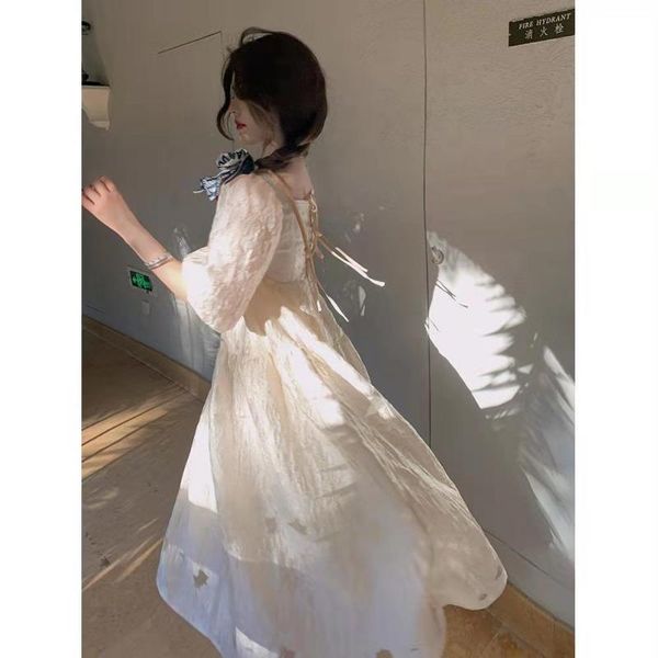 casual dresses big eees: fairies in summer 2021, Black;gray