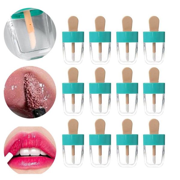 lip gloss tubes empty bottle plastic refillable containers with brush wand clear for diy makeup lipstick lipgloss storage bottles & jars
lip gloss tubes empty bottle plastic refillable containers with brush wand clear for diy makeup lipstick lipgloss storage bottles & jars