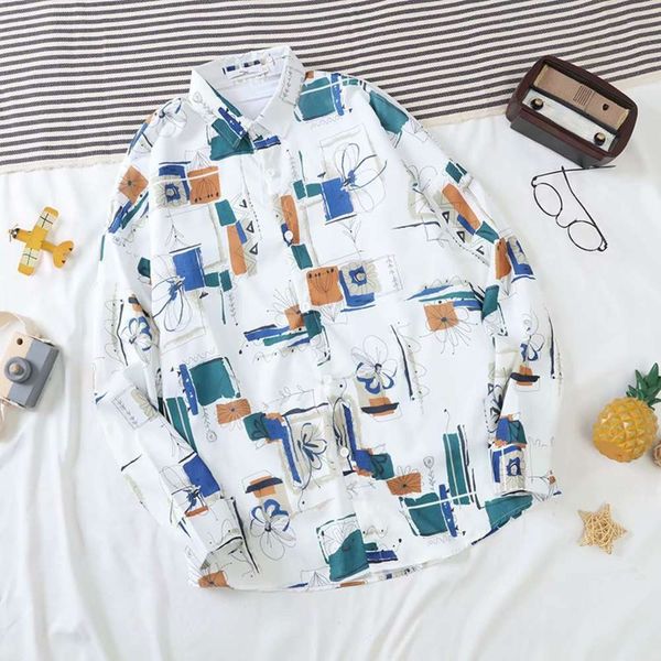 men's casual shirts shirtlong sleeve floral shirt for men's design fashion jhng, White;black
men's casual shirts shirtlong sleeve floral shirt for men's design fashion jhng, White;black