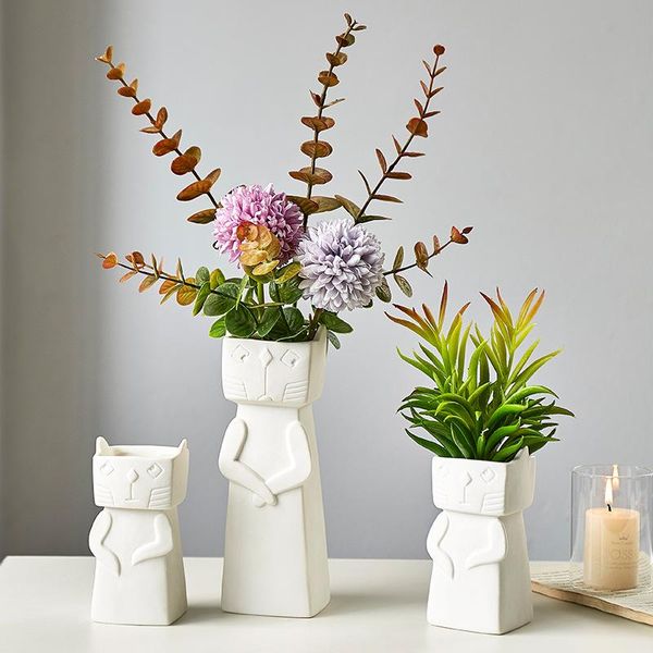 ins cartoon cat flowerpot animal ceramics flower pot cute vase cactus succulent plants potted arrangement home decoration vases
ins cartoon cat flowerpot animal ceramics flower pot cute vase cactus succulent plants potted arrangement home decoration vases