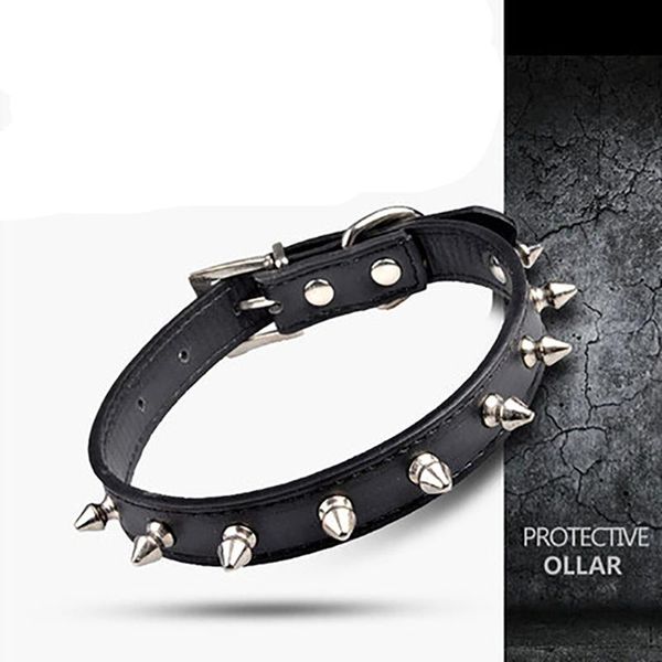 dog collars & leashes punk spiked pet collar pu leather leash for dogs rivet studded puppy necklace adjustable accessories
dog collars & leashes punk spiked pet collar pu leather leash for dogs rivet studded puppy necklace adjustable accessories