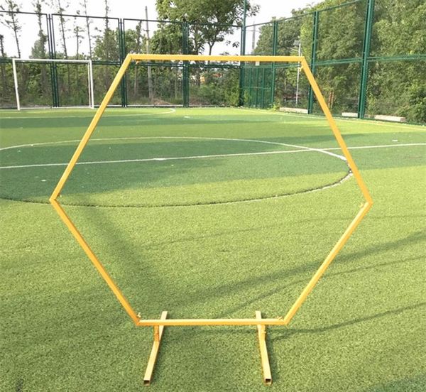 party decoration wedding props hexagonal arch iron shelf stage single flower outdoor lawn road guide home birthday supplies
party decoration wedding props hexagonal arch iron shelf stage single flower outdoor lawn road guide home birthday supplies