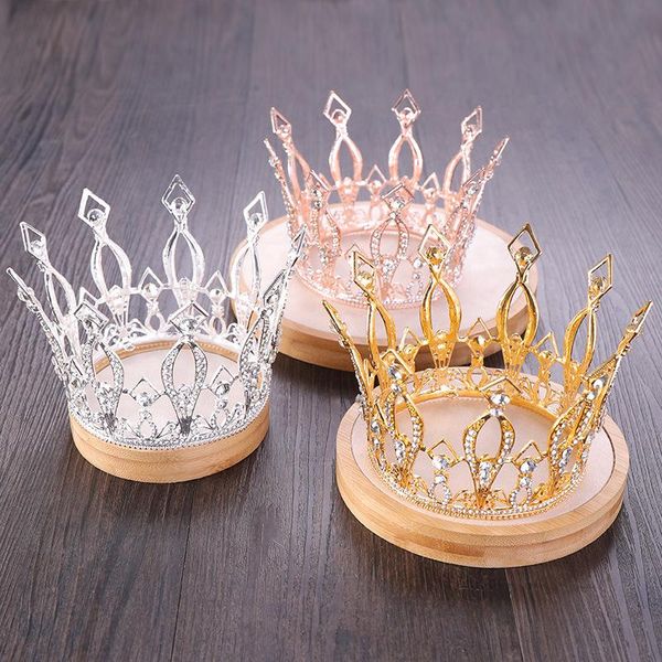 hair clips & barrettes children gold crown queen full circle rhinestone bridal jewelry accessories for women wedding headdress prom tiara, Golden;silver
hair clips & barrettes children gold crown queen full circle rhinestone bridal jewelry accessories for women wedding headdress prom tiara, Golden;silver