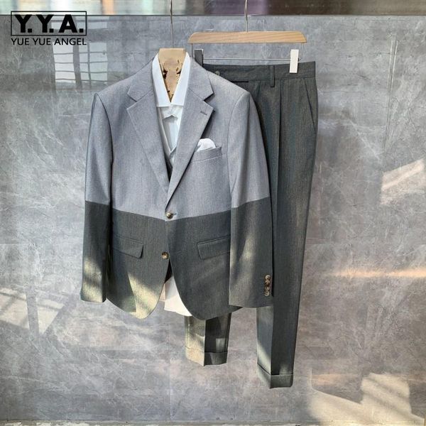 fashion mixed colors slim vintage suit jackets mens notched single breasted pockets split design casual pants korean style set men's su, White;black
fashion mixed colors slim vintage suit jackets mens notched single breasted pockets split design casual pants korean style set men's su, White;black