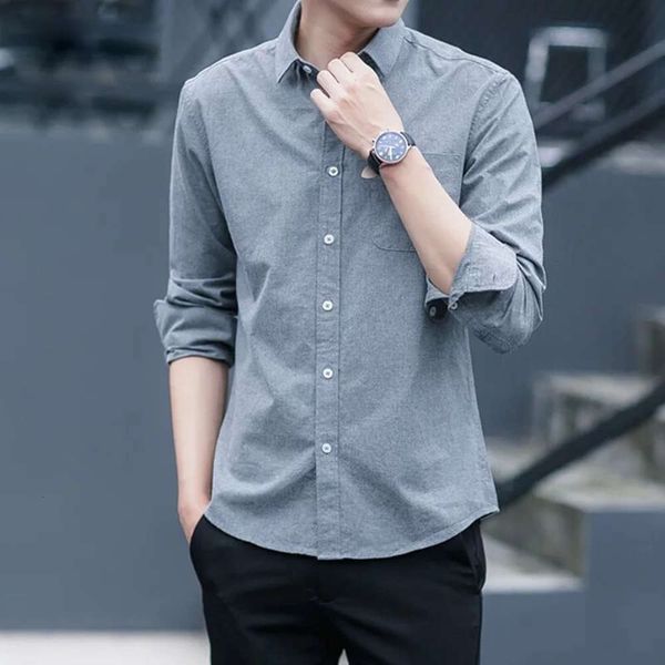 men's casual shirts shirtspring and summer long sleeve korean fashion oxford spinning men's business casual shirt ilay, White;black
men's casual shirts shirtspring and summer long sleeve korean fashion oxford spinning men's business casual shirt ilay, White;black