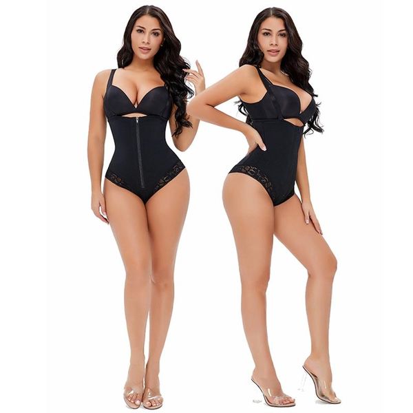women's shapers fajas colombianas full body shaper binders and bodysuit slimming underwear zip corset lace thong shapewear, Black;white
women's shapers fajas colombianas full body shaper binders and bodysuit slimming underwear zip corset lace thong shapewear, Black;white