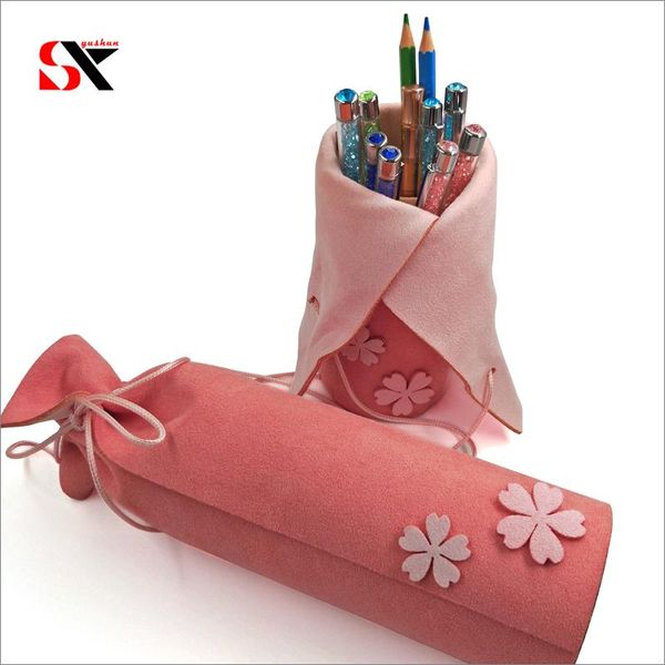 creative environmental protection velvet pencil case pen holder cute bag box kawaii stationery office school kids gift bags
creative environmental protection velvet pencil case pen holder cute bag box kawaii stationery office school kids gift bags