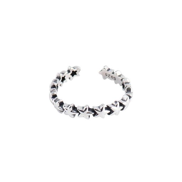 cluster rings daimi real 925 sterling silver pentagram retro natural handmade fine jewelry open for women, Golden;silver
cluster rings daimi real 925 sterling silver pentagram retro natural handmade fine jewelry open for women, Golden;silver