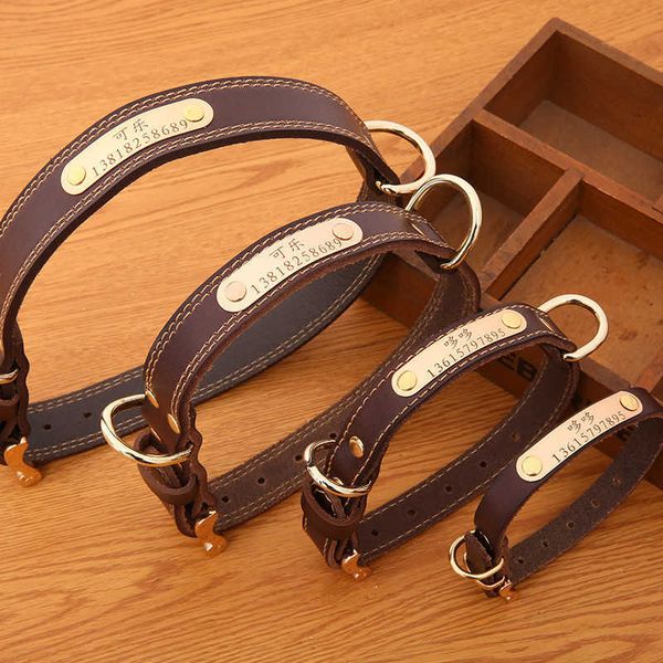 cowhide cat collar method small and medium dog brand lettering neck sleeve to prevent loss
cowhide cat collar method small and medium dog brand lettering neck sleeve to prevent loss