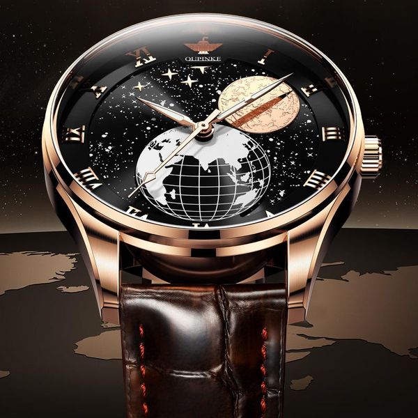 wristwatches switzerland oupinke men's mechanical moon phase wirstwatches waterproof automatic mens watches sapphire relogio masculino, Slivery;brown
wristwatches switzerland oupinke men's mechanical moon phase wirstwatches waterproof automatic mens watches sapphire relogio masculino, Slivery;brown