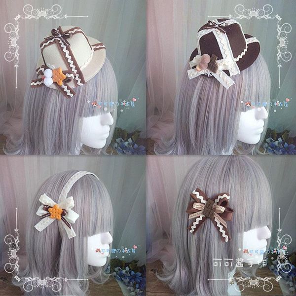party masks lolita hat chocolate brown deserve to act the role of cap edge clip hair hoop tire can jsk
party masks lolita hat chocolate brown deserve to act the role of cap edge clip hair hoop tire can jsk