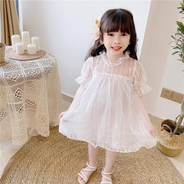 girl's dresses girls summer spring lace net yarn pink formal kids fashion ball gown casual children princess skirt short sleeve, Red;yellow
girl's dresses girls summer spring lace net yarn pink formal kids fashion ball gown casual children princess skirt short sleeve, Red;yellow