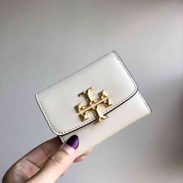 2021 new zero wallet tb flip cowhide simple card bag 30% off short coin