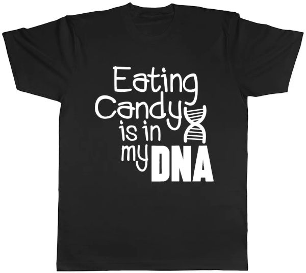 eating candy is in my dna funny mens womens ladies halloween t shirt tee, White;black
eating candy is in my dna funny mens womens ladies halloween t shirt tee, White;black