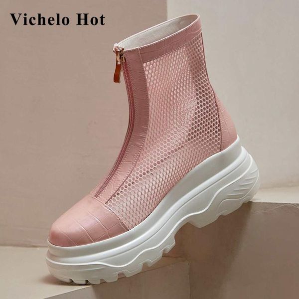 boots vichelo leisure real leather mixed colors fashion round toe high square heels zipper beauty lady daily wear ankle l13, Black
boots vichelo leisure real leather mixed colors fashion round toe high square heels zipper beauty lady daily wear ankle l13, Black