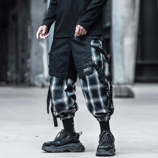 aprilmomo plaid patchwork tactical pant man 2021 black elastic ribbon jogger pants harajuku hip hop men trousers streetwear men's
aprilmomo plaid patchwork tactical pant man 2021 black elastic ribbon jogger pants harajuku hip hop men trousers streetwear men's