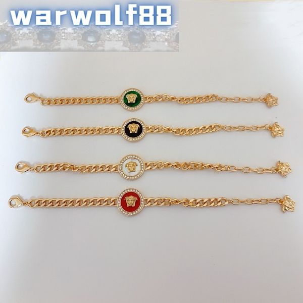 luxury jewelry designers fanjia bracelet fashion necklace personality head, Golden;silver
luxury jewelry designers fanjia bracelet fashion necklace personality head, Golden;silver