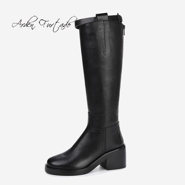 boots winter women fashion concise slip on pure color office lady genuine leather knee high woman, Black
boots winter women fashion concise slip on pure color office lady genuine leather knee high woman, Black
