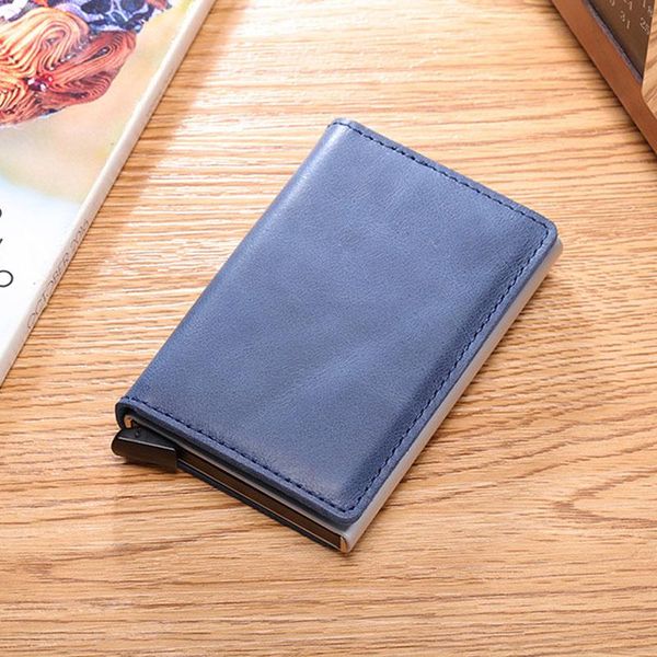 wallets rfid genuine leather men card wallet small metal aluminum slim mini male up smart walet drop 2021, Red;black
wallets rfid genuine leather men card wallet small metal aluminum slim mini male up smart walet drop 2021, Red;black