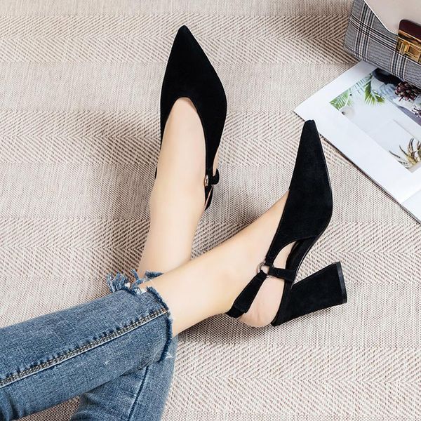 dress shoes 2021 sandalias femeninas high heels autumn pointed sandals female summer mujer, Black
dress shoes 2021 sandalias femeninas high heels autumn pointed sandals female summer mujer, Black
