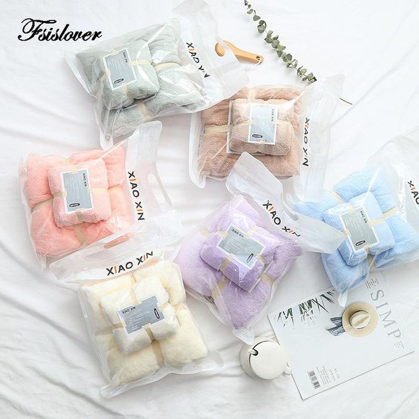 towel fsislover 2pcs coral fleece bath towels set soft beach shower bathroom quick drying 70x140cm
towel fsislover 2pcs coral fleece bath towels set soft beach shower bathroom quick drying 70x140cm