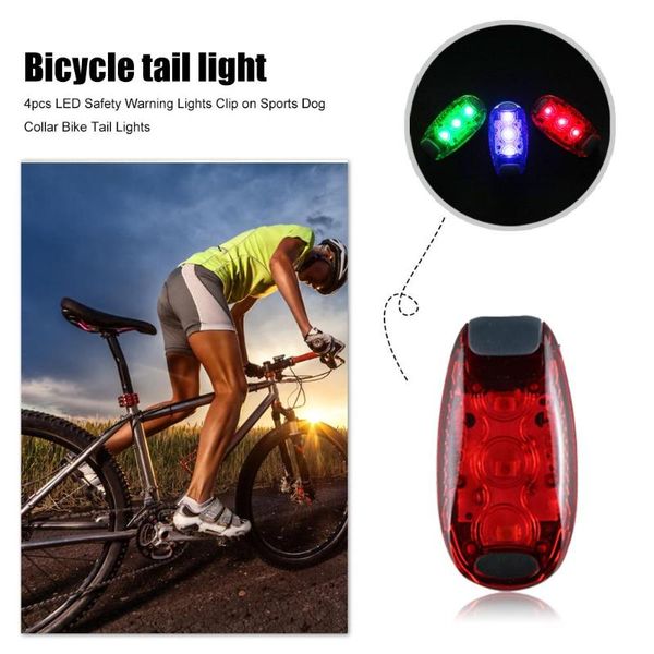 bicycle lights classic delicate 4pcs led safety warning clip on running dog collar bike rear tail
bicycle lights classic delicate 4pcs led safety warning clip on running dog collar bike rear tail