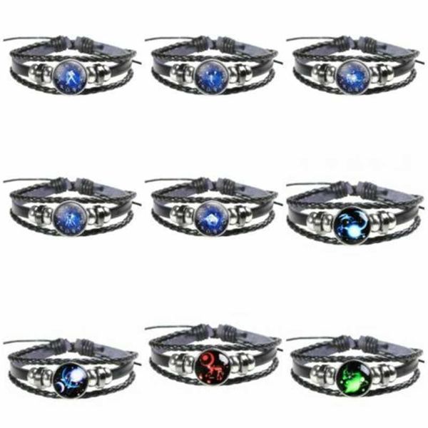 link, chain dropshiping gemini cancer leo virgo libra scorpio 12 constellation black punk leather bracelet zodiac for men women
link, chain dropshiping gemini cancer leo virgo libra scorpio 12 constellation black punk leather bracelet zodiac for men women