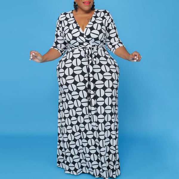 plus size dresses dress 2021 european american autumn v-neck printing long-sleeved loose women's clothing fashion casual, Black
plus size dresses dress 2021 european american autumn v-neck printing long-sleeved loose women's clothing fashion casual, Black