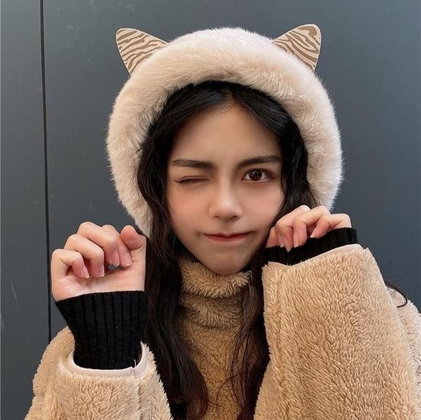 berets earmuff winter girl cute ins plush cat ear bag hair band headband female korean sweet warm neck, Blue;gray
berets earmuff winter girl cute ins plush cat ear bag hair band headband female korean sweet warm neck, Blue;gray