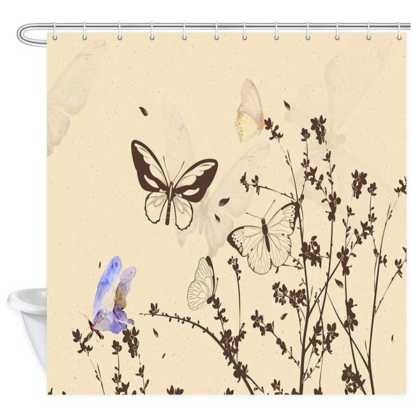 hand drawn butterfly decor shower curtain flowers and butterflies on vintage background upgrade polyester fabric bath curtain
hand drawn butterfly decor shower curtain flowers and butterflies on vintage background upgrade polyester fabric bath curtain