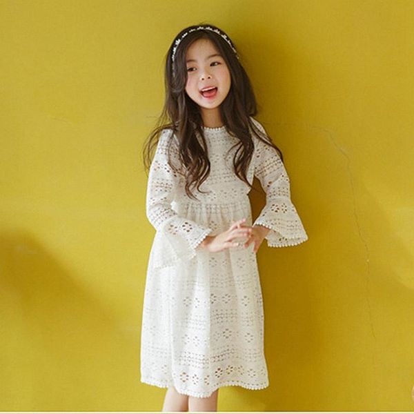 spring and summer korean girls lace flared sleeve dress hollow embroidery white princess flower girl dresses kids clothes girl's, Red;yellow
spring and summer korean girls lace flared sleeve dress hollow embroidery white princess flower girl dresses kids clothes girl's, Red;yellow