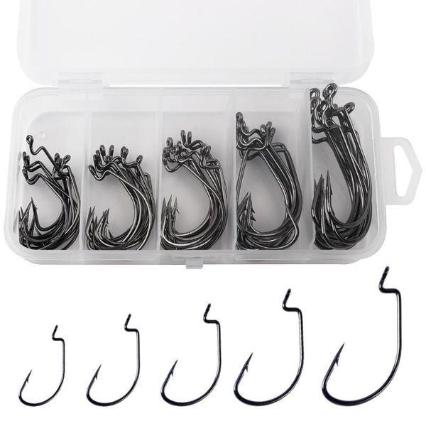 50pcs / 150pcs fishhooks worm soft bait fishing jig head with plastic box carp tackles pesca hooks carbon steel
50pcs / 150pcs fishhooks worm soft bait fishing jig head with plastic box carp tackles pesca hooks carbon steel