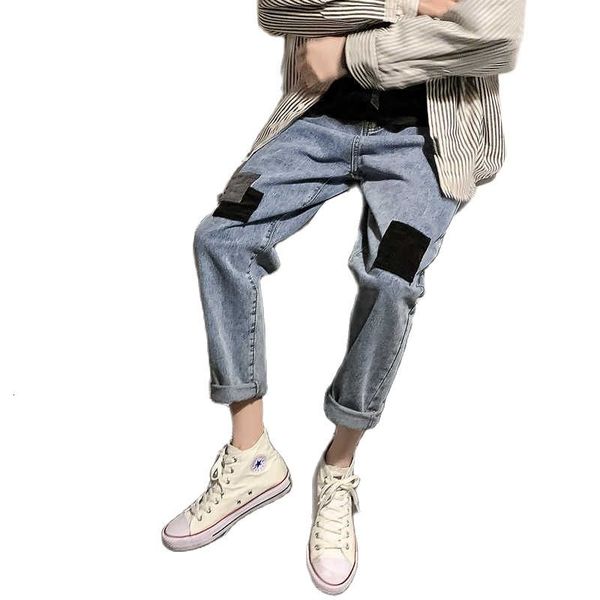 men's jeans brim pants big size 3xl loose straight solid all-match korean style in washed fashion denim male mdi7, Blue
men's jeans brim pants big size 3xl loose straight solid all-match korean style in washed fashion denim male mdi7, Blue