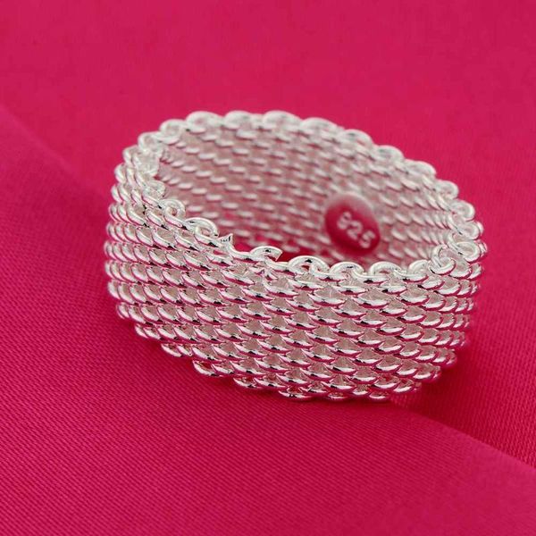 cluster rings 925 sterling silver interwoven web ring for woman fashion charm wedding engagement jewelry, Golden;silver
cluster rings 925 sterling silver interwoven web ring for woman fashion charm wedding engagement jewelry, Golden;silver
