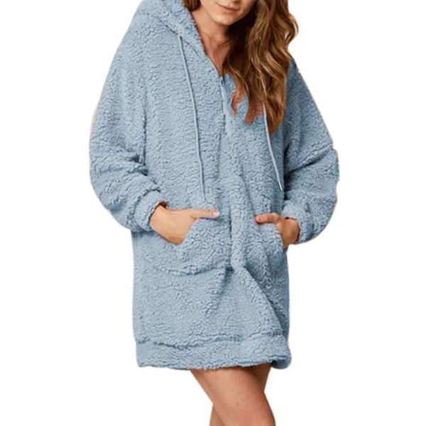 women's hoodies & sweatshirts fashion winter casual loose oversized plush hooded zip coat long sleeve pocket streetwear, Black
women's hoodies & sweatshirts fashion winter casual loose oversized plush hooded zip coat long sleeve pocket streetwear, Black