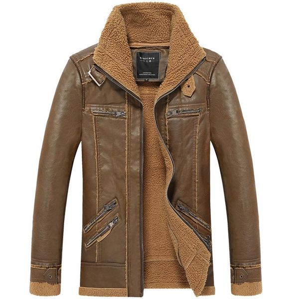 men's fur & faux pevsn winter mens pu leather jacket moto fleece thick coats male retro jackets collar windbreaker tactical jacket,ta20, Black
men's fur & faux pevsn winter mens pu leather jacket moto fleece thick coats male retro jackets collar windbreaker tactical jacket,ta20, Black