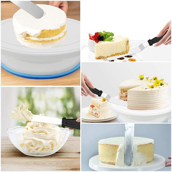 rotating cake stand with 2 icing spatula,cake decorating tool supplies 3 smoother,cake spinner for baking & pastry tools
rotating cake stand with 2 icing spatula,cake decorating tool supplies 3 smoother,cake spinner for baking & pastry tools