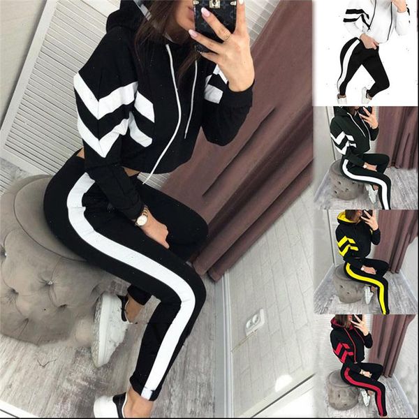 2 piece set ropa deportiva womens tracksuits mujer patchwork hoodie sweatshirt and pants jogging suit tracksuit casual clothes outfits, Gray
2 piece set ropa deportiva womens tracksuits mujer patchwork hoodie sweatshirt and pants jogging suit tracksuit casual clothes outfits, Gray