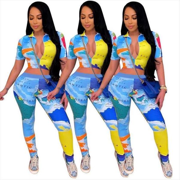 fashion letter map sweatsuit womenpant outfits two piece set navel sport casual women tracksuit zipper up crop legging pant, White
fashion letter map sweatsuit womenpant outfits two piece set navel sport casual women tracksuit zipper up crop legging pant, White