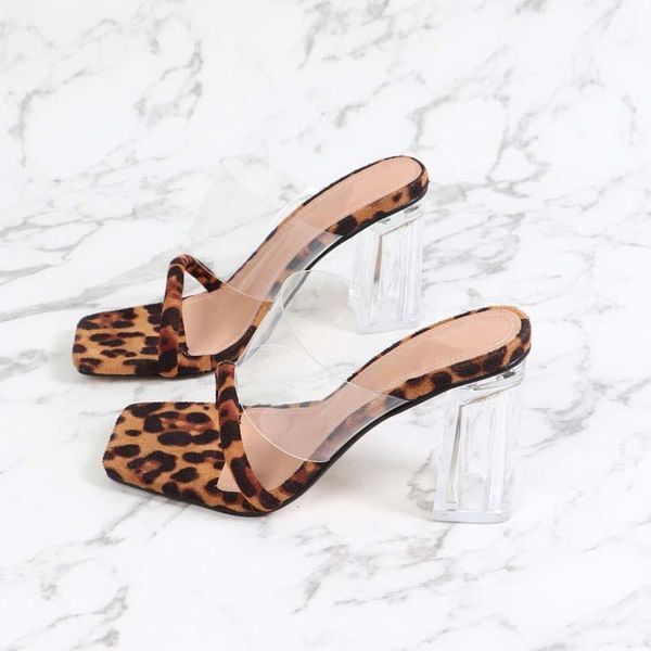 slippers women high heels slipper flip flops slip on square toe transparent female slides leopard candy color ladies shoes crystal 2021, Black
slippers women high heels slipper flip flops slip on square toe transparent female slides leopard candy color ladies shoes crystal 2021, Black