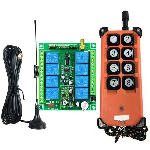 smart home control universal dc 12v 24v 36v 10a relay 8ch rf wireless radio remote switch receiver& transmitters 433mhz power 3000m
smart home control universal dc 12v 24v 36v 10a relay 8ch rf wireless radio remote switch receiver& transmitters 433mhz power 3000m